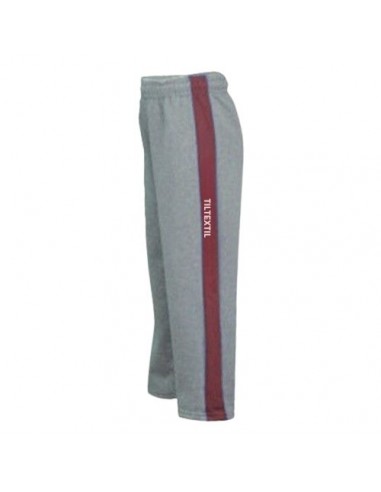 Pantalón con tira lateral a contraste