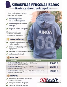 Sudadera personalizada con... 2