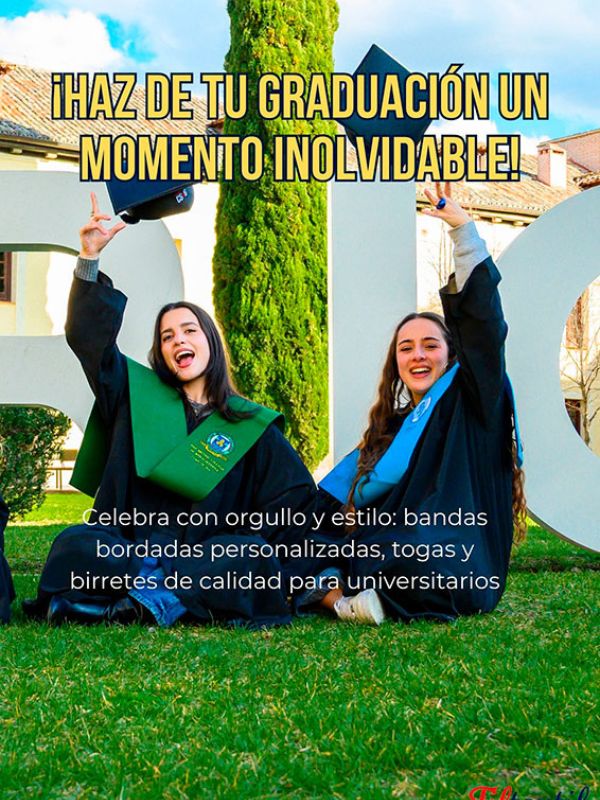 Bebas, birretes y togas para todas las edades